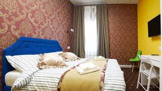 Отель Апельсин на Преображенской площади Москва Двухместный номер с 1 кроватью и общей ванной комнатой-9